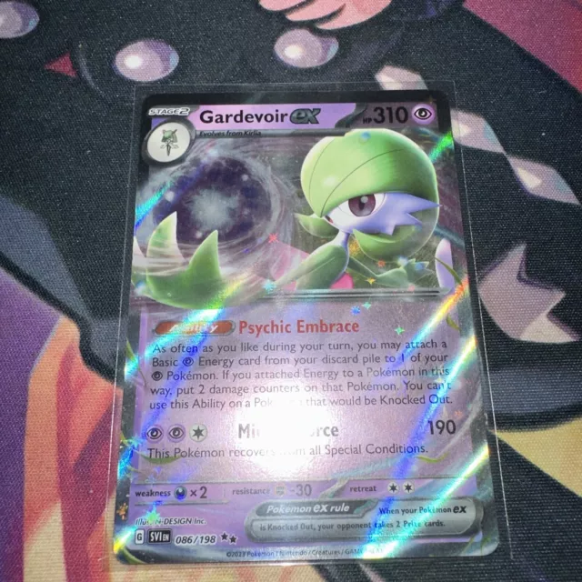 Pokemon - Gardevoir EX - 086/198-Scarlet & Violet-Holo Double Rare