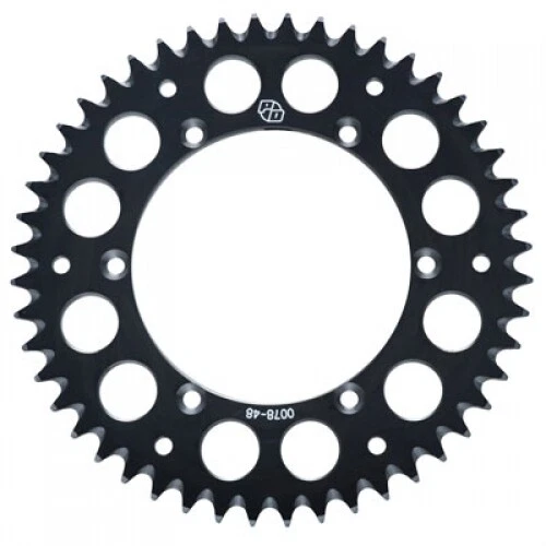 Primary Drive Rear Aluminum Sprocket 49 Tooth Black 102-228-0168