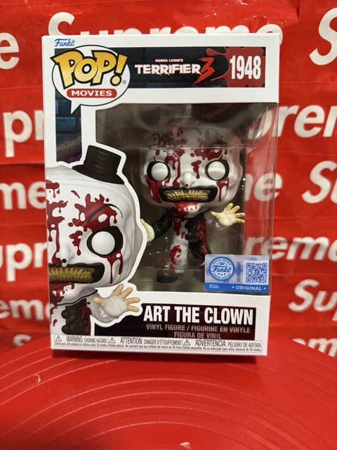 FUNKO POP! TERRIFIER 3 Art the Clown Bloody #1948 - EE Exclusive £14.26 ...
