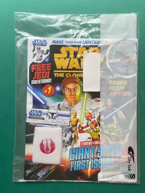 Star Wars: The Clone Wars Comic #1 Cover 1 Of 2 VF/NM (Titan UK 2009) Sweat Band