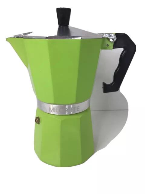 Pot à café vert Mr Coffee neuf sans étiquettes