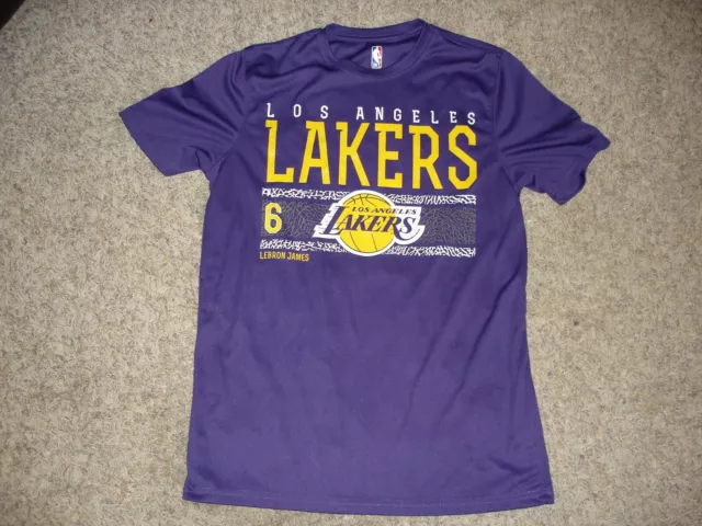 Lebron James Unk #6 Los Angeles Lakers NBA Basketball Jersey Size XL NBPA  LBJ
