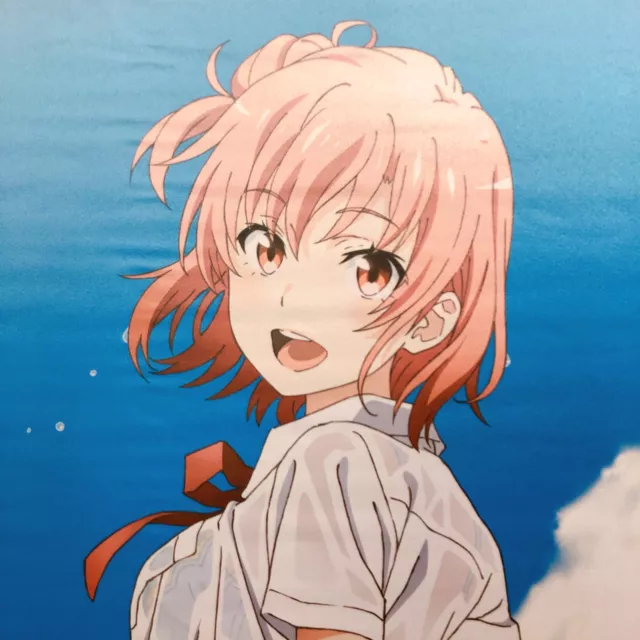 Oregairu Yui Yuigahama Wall Scroll Poster Tapestry B2 Size AUTHENTIC Japan