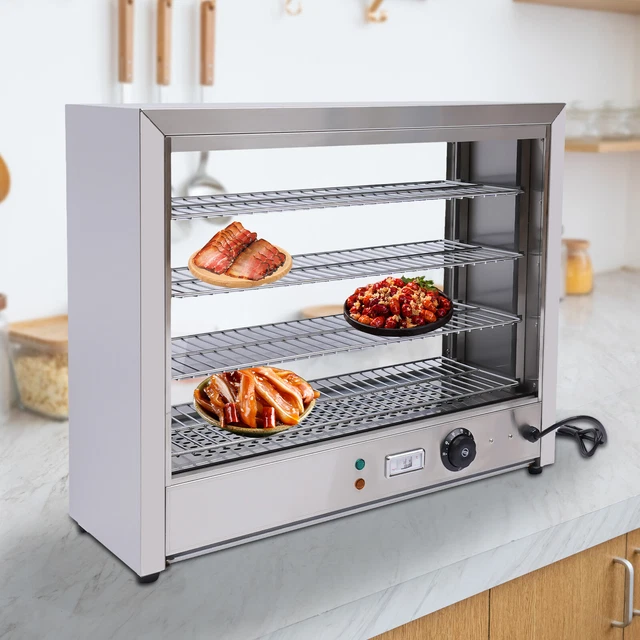 VEVOR Kommerzieller Speisenwärmer Mit 5 X 8 Qt Behältern, Elektrischer