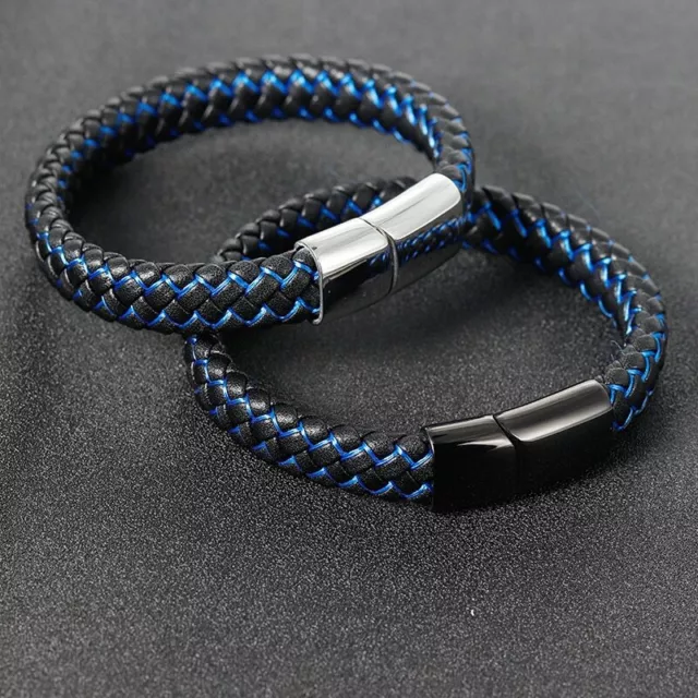 Mens Leather Urn Ashes Cremation Bracelet Memorial Jewellery Keepsake Jewelry
