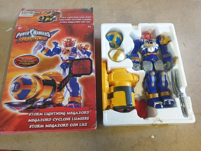 Power Rangers Ninja Storm Legacy Build A Megazord Red Ranger 6.5 Action Figure NS Bandai America