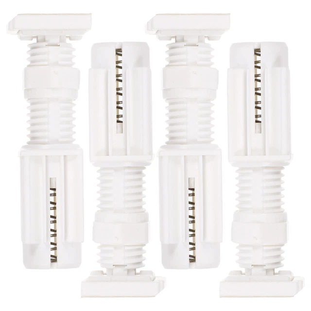 4 PIEZAS Blinds Luffer Soporte de instalación Persianas Soporte Fijador de ciegas