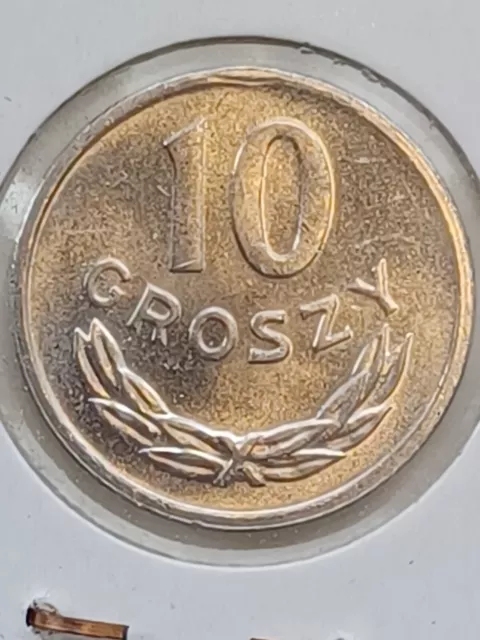 Poland coin 10 Groszy 1979 MW UNC