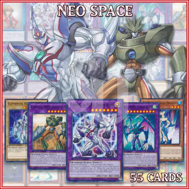 JADEN'S NEO SPACE DECK 55 | Brave Neos Storm Elemental HERO YuGiOh 🔥 3