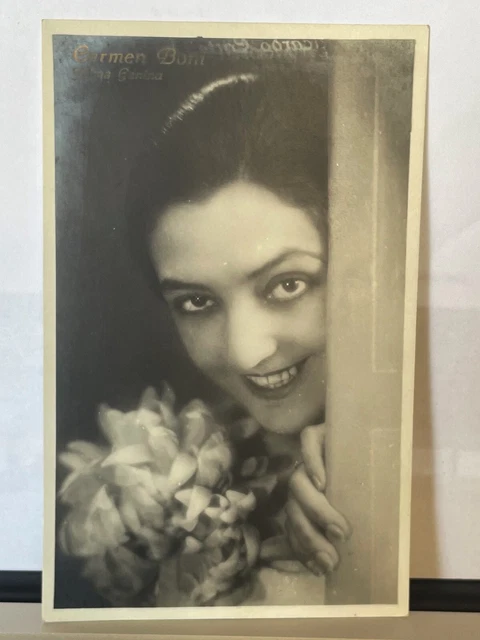 CARMEN BONI Cartolina Vintage
