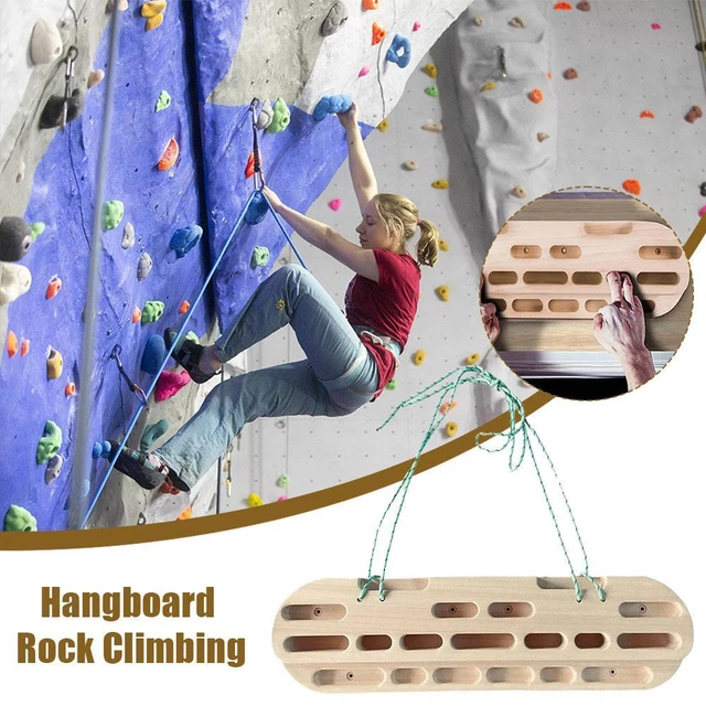 HANGBOARD ROCK CLIMBING Climbing Training Hand Wrist and Forearm