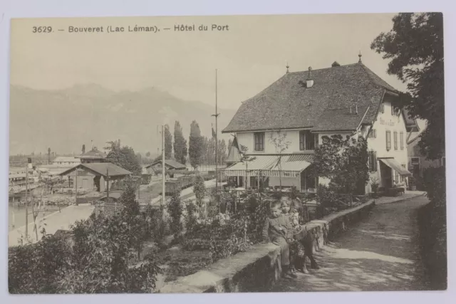 CPA Suisse Bouveret Lac Léman Hôtel du Port (67815)