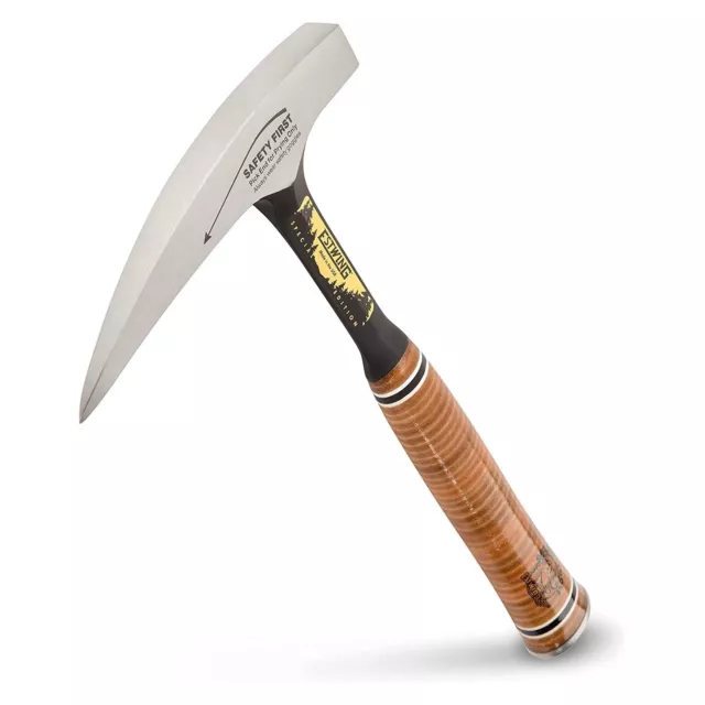 Estwing 22oz Special Edition Pointed Rock Pick Hammer Leather Handle - E30SE