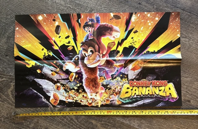 DONKEY KONG BANANZA ポスター Donkey Kong Bananza Poster - Etsy