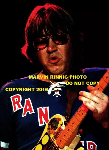 TERRY KATH CHICAGO PHOTO  1976 8x11" ROBERT LAMM , CETERA RARE L.A. FORUM 1976