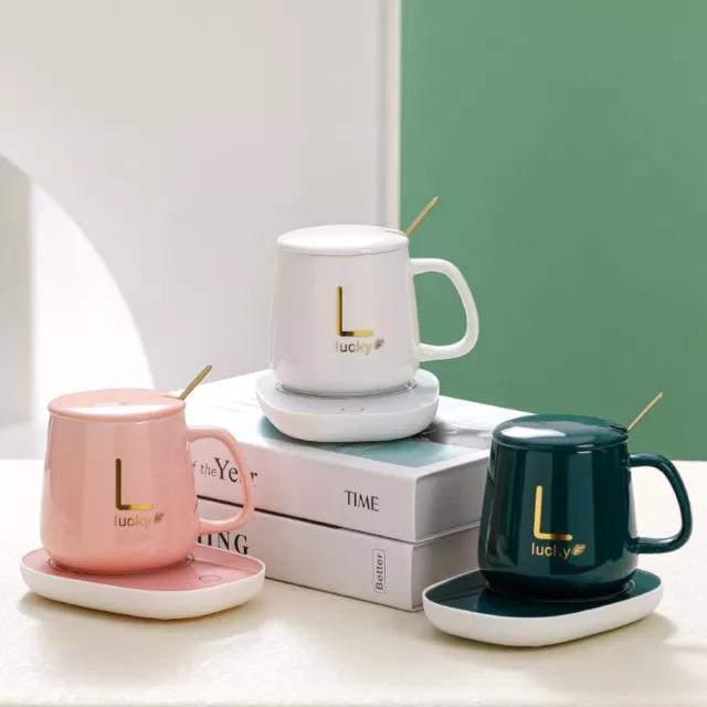 1PCS Coffee Mug Heating Pad Cup Warmer Constant Temperature Coaster USB Electric  Mug Mat Set Milk Tea Water Heater Home Office Gift