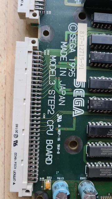SEGA MODEL 3 Step 2.0 CPU Board, Tested Working, 83712715, Sega Arcade
