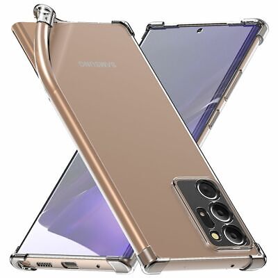 Coque Samsung Galaxy Note20 ULTRA (4G, 5G) Etui Housse Silicone Rebords Antichoc