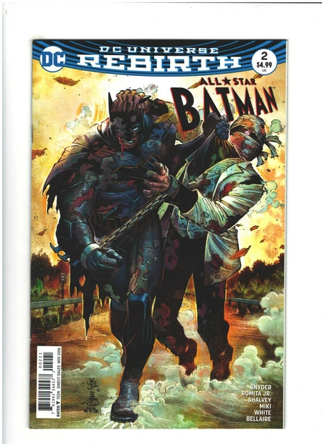 All Star Batman #2 NM- 9.2 DC Comics 2016 Scott Synder Romita Jr. Cover B