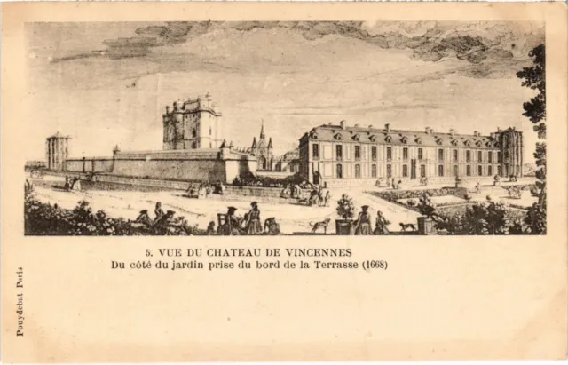 CPA Vincennes View of the Chateau (1347039)