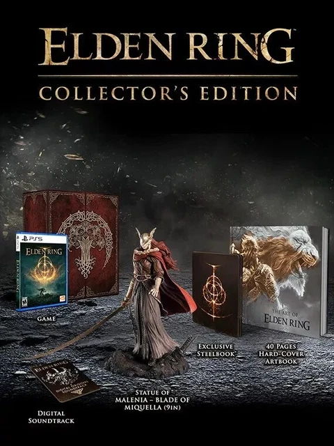 Elden Ring Coffret Prestige Collector Third Editions (ps4 ps5 dark