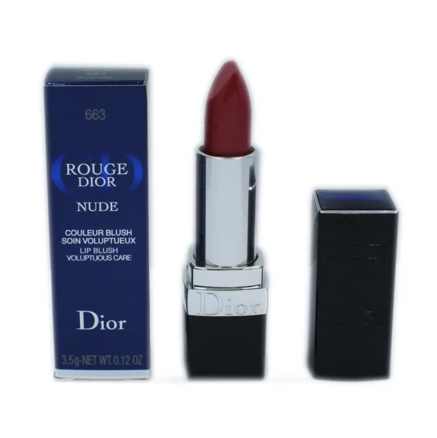 Dior Rouge Dior Desnudo Rubor Labial Voluptuoso Cuidado 3.5G #663-Guipure Nuevo En Caja-F002775663