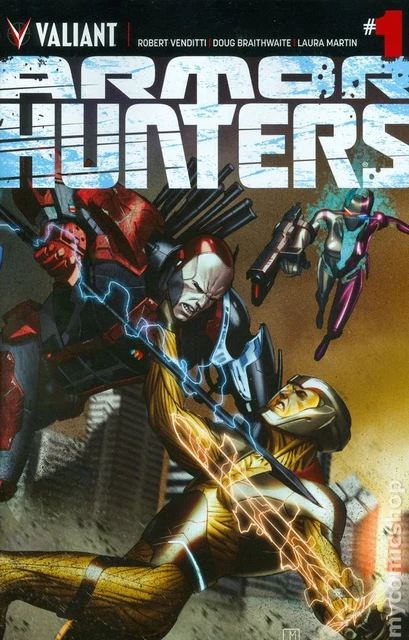 Armor Hunters 1, Valiant Pullbox Preview 6, FCBD 2014 Armor Hunters, 3 bk lot y
