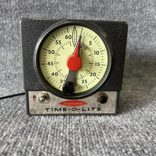 Temporizador industrial profesional para cuarto oscuro Time-O-Lite P-72 120 V usado