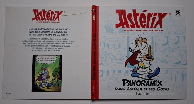 Poupee figurine Panoramix Hachette 2011 Goscinny Uderzo la grande galerie des personnages Asterix bd sous blister collection decoration vitrine - Collection