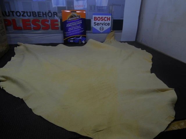 XXL Armor All Fensterleder Ledertuch Echtleder Autoleder Lappen Profi Ledertuch