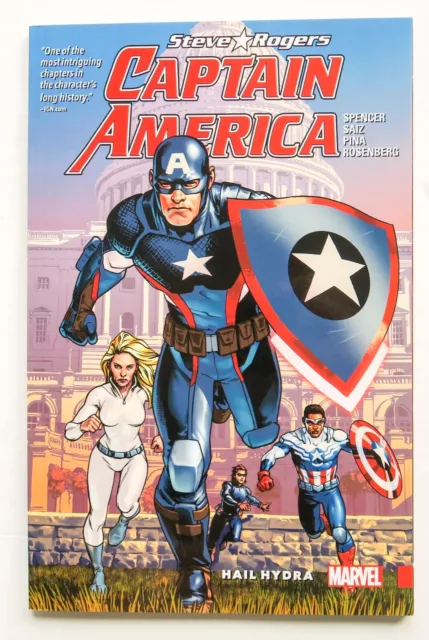 Captain America Steve Rogers Vol. 1 Hail Hydra Marvel Graphic Novel Comic Book