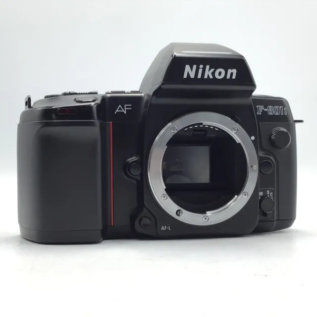 *EXC* Nikon F-801S Black SLR 35mm Film Camera Body Only