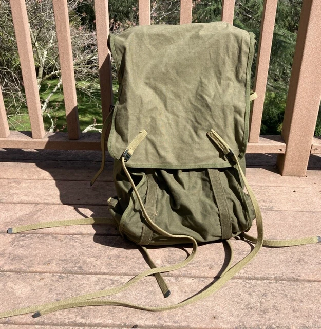 WW2 US ARMY Military Unit Medical Equipment Backpack Pack Bag Field