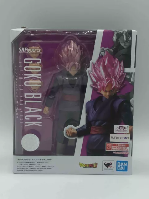 TAMASHII NATIONS SDCC 2019 Exclusive S.H. Figuarts Dragonball Goku Black Super S