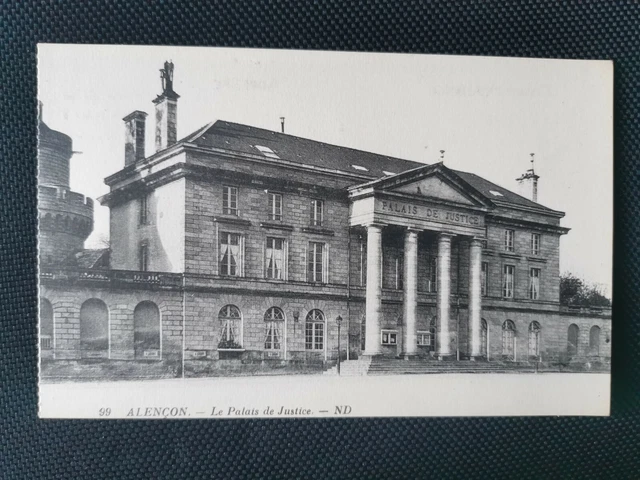 CPA 61 ALENCON - The Palace of Justice