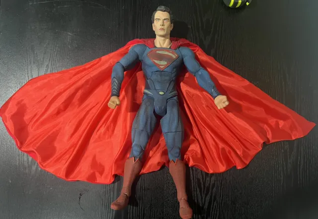 NECA Superman Man of Steel Action Figure, 1/4 Scale