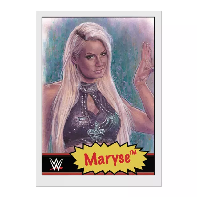 Topps Wrestling WWE Living Set - Card 04 - Maryse