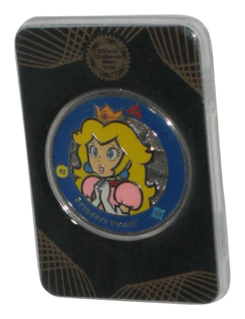 Nintendo Super Mario Bros. Princess Peach Official Challenge Mint Coin