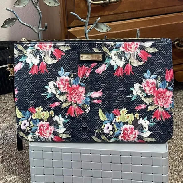 Aldo Floral Clutch/Wristlet - NWOT