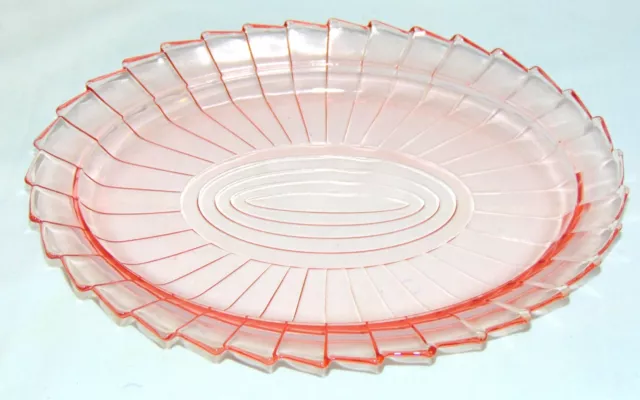 Jeannette SIERRA PINK *11" OVAL PLATTER*