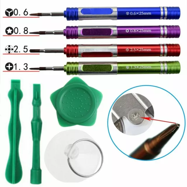Repair Opening Pry Tools Screwdriver Kit Set Cell Phone iPhone X XR XS 8 7 6 5 4