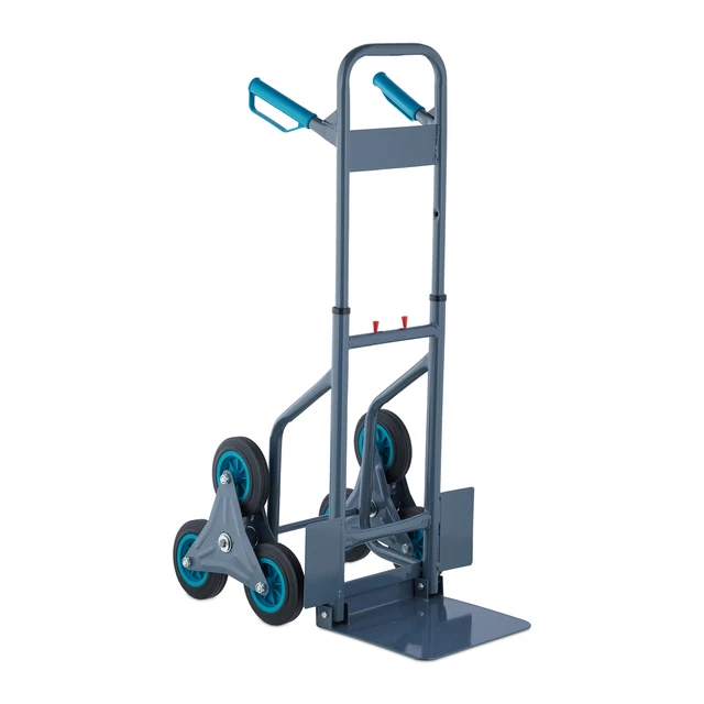 Diable de Transport Manutention Pliable max. 200 kg Léger Chariot à