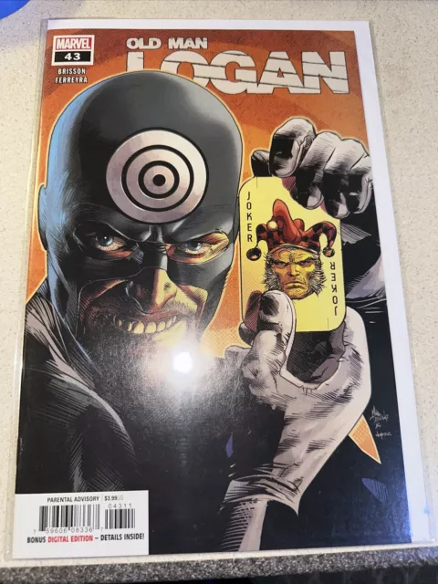 Marvel Comics Old Man Logan 43 1st App SHADOW TRACER vs Bullseye Wolverine nm