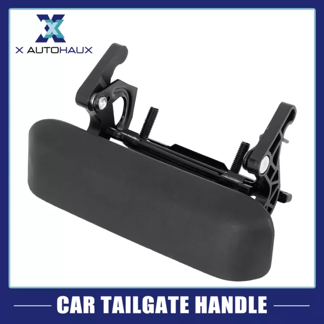 3V0827566 Tailgate Liftgate Hatch Release Handle Plastic Black For