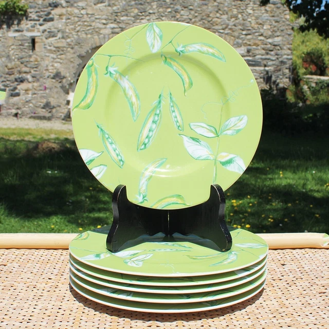 6 Assiettes A Dessert Genevieve Lethu 1994 Ypaa • EUR 20,00