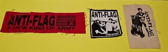 Parche de Colección Años 90 Y2K Anti-Bandera Bad Religion Pennywise NOFX RANCID Rise Against OI