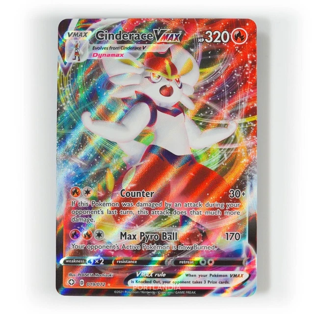 Pokemon Shining Fates / Cinderace VMAX 019 / 072 EN | Kaufen Auf