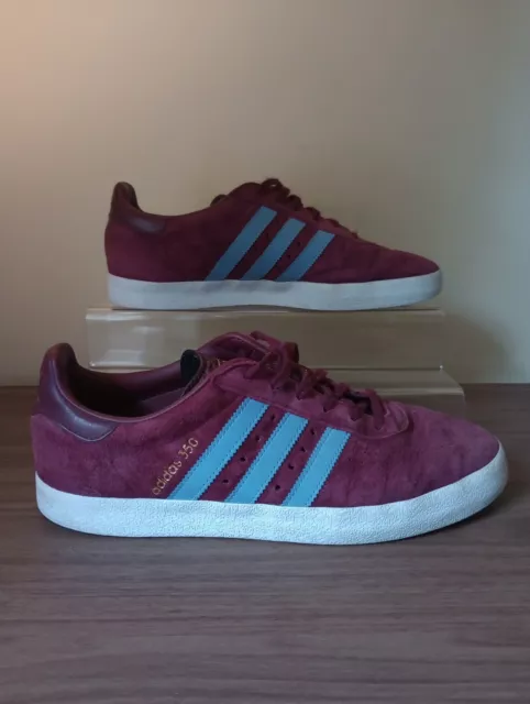 Adidas 350 claret clearance