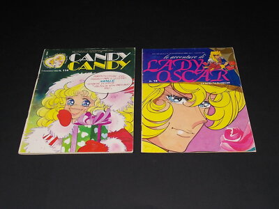 Gruppo Editoriale Fabbri 1982 LADY OSCAR 10 CANDY CANDY 114 EVVIVA MUSTAFÀ 