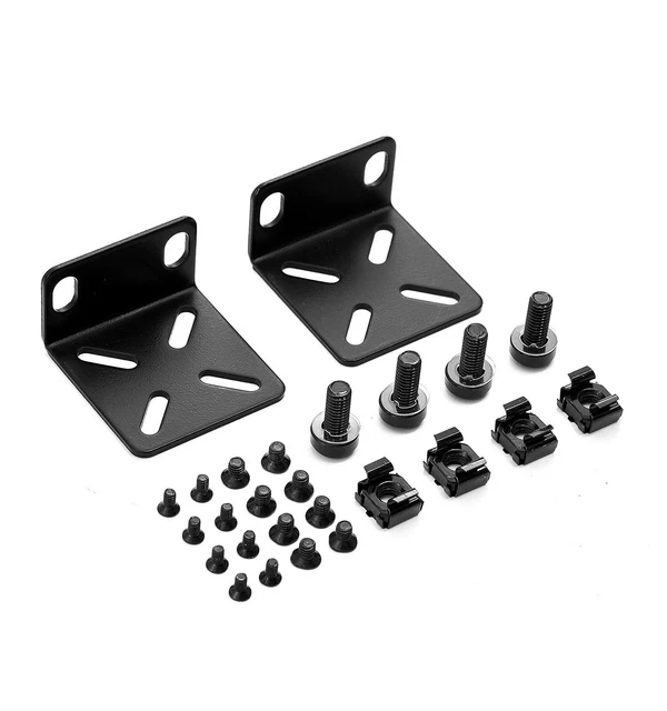 Rack Mount Kit for 17.3 inch Switches, Adjustable Rack Ears for Buff...